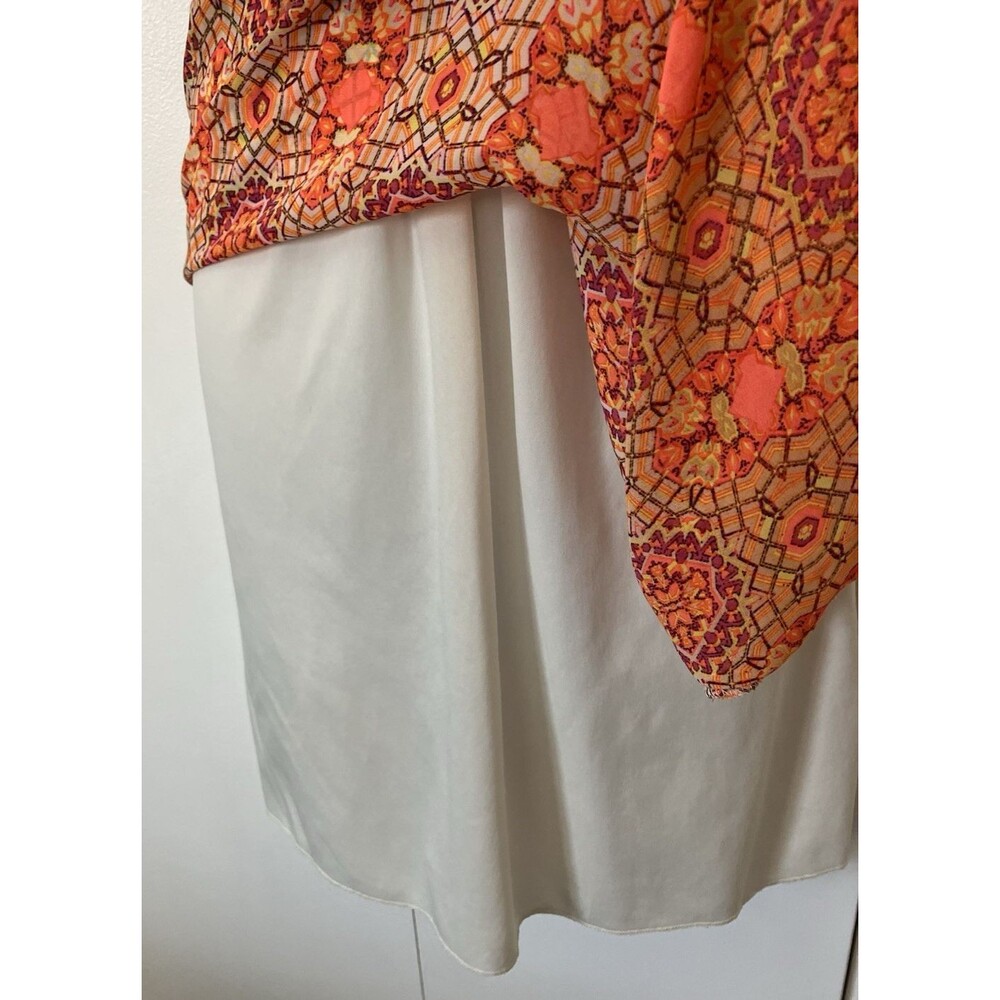 My Michelle V Neck Sleeveless Lined Boho Dress Size L - Picture 7 of 8